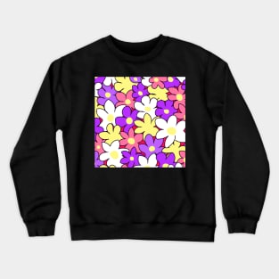 flowers pattern Crewneck Sweatshirt